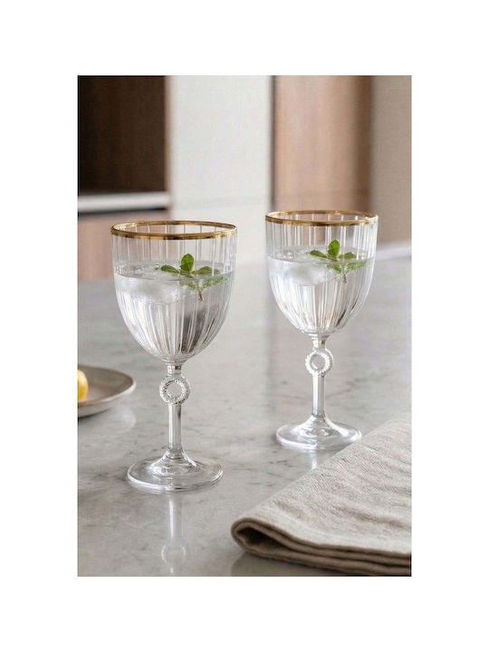 SteweHome Σετ Ποτήρια για Λευκό Κρασί από Γυαλί 270ml 4τμχ