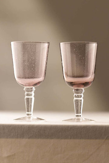 SteweHome SteweHome Set Glas Kelch Rotwein Lila 330ml 2 Stück