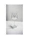 SteweHome Glass for White and Red Wine Made of Glass in Red Colour 399ml