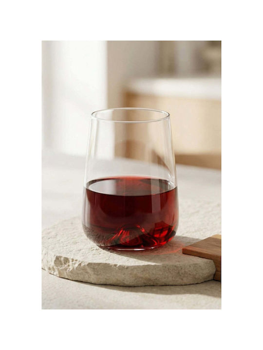 SteweHome Set of Glasses for White and Red Wine Made of Glass 475ml 6 Pieces