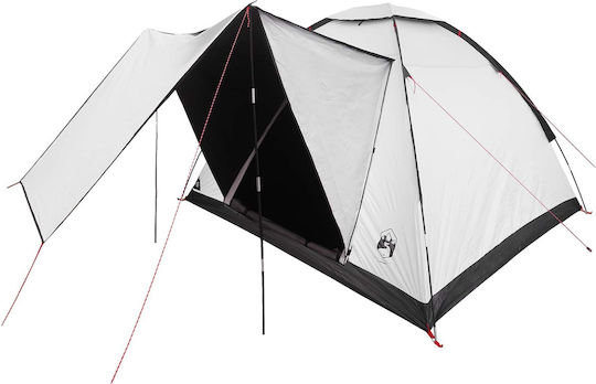vidaXL Summer Camping Tent White for 4 People 275x215x125cm