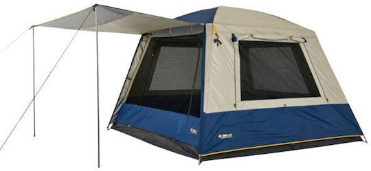 OZtrail Hightower Mansion 6P Camping Tent Blue for 6 People 300x270x190cm