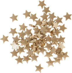 Dekorative Perlen Goldene Sterne DIY 1,5cm 60 Stück