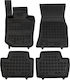Bmw Series 4 G23 M4 G83 2024+ Cabrio Rubber Black Raised Sides Car Mats 4 Pieces