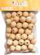 Wooden Beads 18mm Pack 60 Pcs