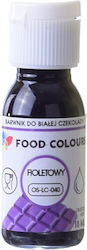 Food Colours Purple Food Coloring Chocolate Fatty Masses 18ml