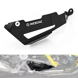 Protecție Exhaust Flap Control Nicecnc Bmw R1250gs Adventure & R1200gs Negru