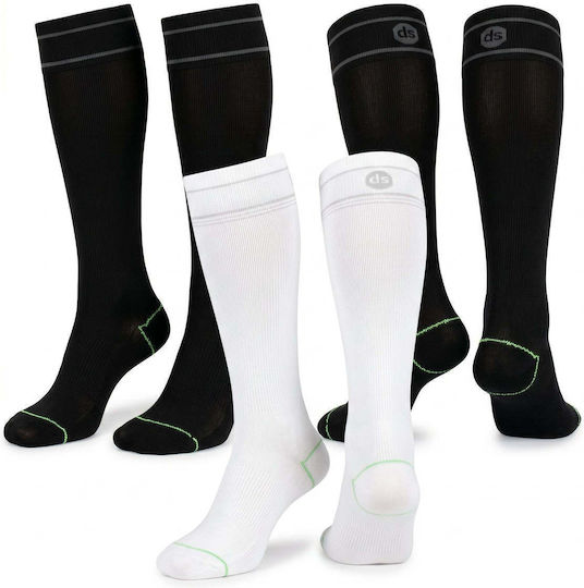 Чорапи Dimi Socks Дължина На Компресията Super Slim 3.0 2 Черни 1 Бели