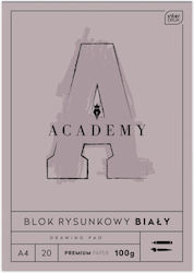 Skizzenblock A4 20 Stücke 100g Academy interDRUK