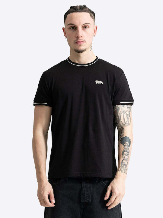 Cuffley Athletic T-shirt Black/Ecru