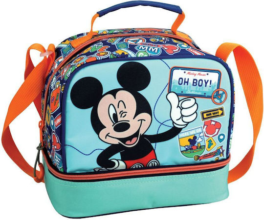Gim Σχολική Ισοθερμική Θήκη Φαγητού Mickey 20x16x24cm