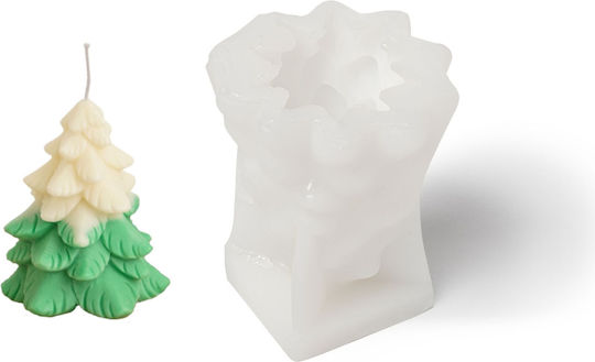 Silicone Mold Candles Christmas Tree 130x105 Mm