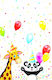 Paper Tablecloth Animals Birthday Party 120x180cm