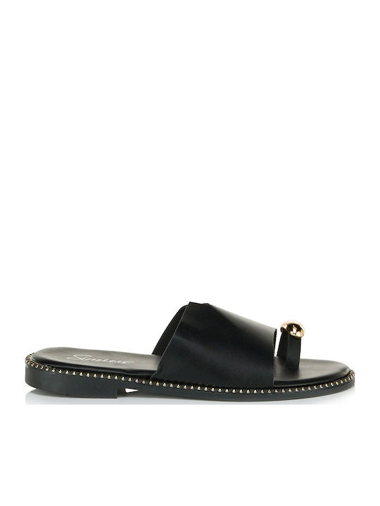 Simius Simius Damen Flache Sandalen Schwarz