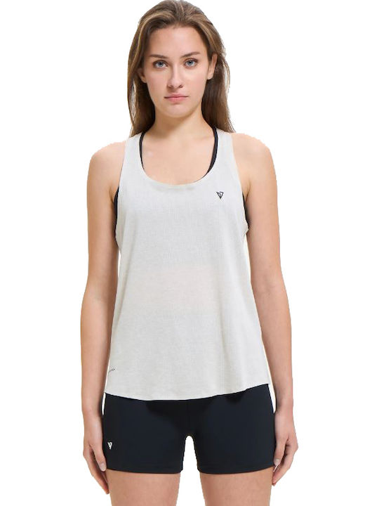 Magnetic North Magnetic North Damen Sport Ärmellose Bluse Beige
