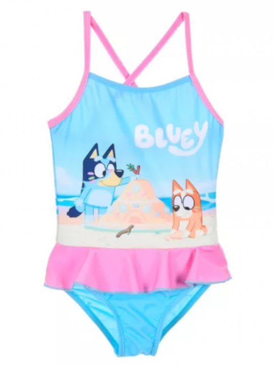 Disney Παιδικό Μαγιό Ολόσωμο Blue