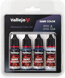 Acrylicos Vallejo Game Set Model Making Paints ...