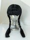 Wednesday Addams Wig Black Hair Braids