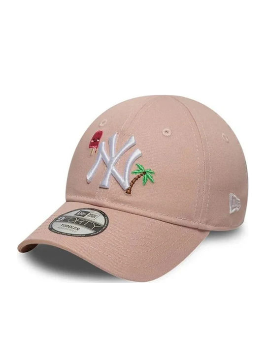 New Era Palarie Copii Jockey Tesatura Mlb Roz