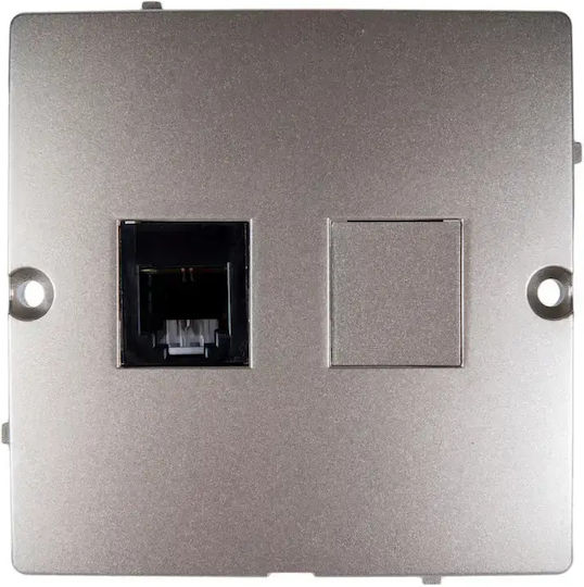 Kontakt-Simon Single Telephone Socket BMTF1.02/29