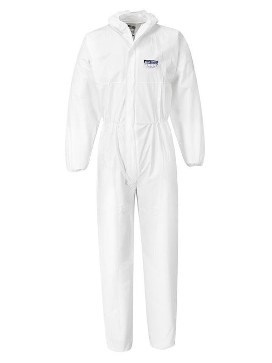 Biztex Microporous Coverall Type 5/6 En 1149 Size S White R Biztex Microporous Coverall Type 5/6 En 1149 Size S White R