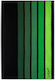 Kinder-Strandtuch 100x160 Doppelseitig Grün Schwarz Streifen Terry 380 G/m2 8881/3