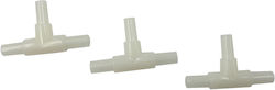 Aqua Natura Connector Air Tube White T Type 100 Pcs Pack