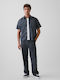 90s Trousers in Loose Fit Deep Sailor Blue