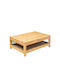 Кутия за Обща Употреба с Капак Дървена 27x14.8x39см