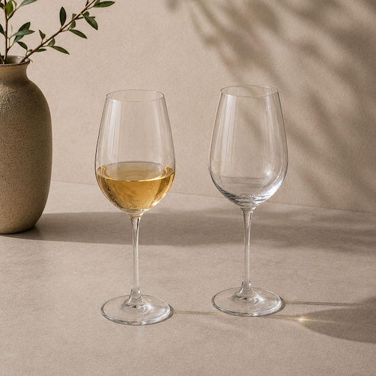 Set Pahare De Vin Cu Picior Din Sticlă 350ml 6 Bucăți Set Pahare De Vin Cu Picior Din Sticlă 350ml 6 Bucăți