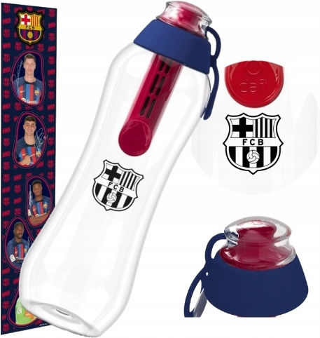 Dafi Детска Бутилка За Вода FC Barcelona Бежова 500ml