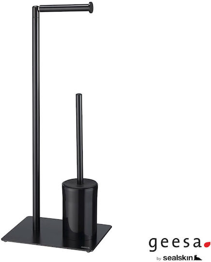 Geesa Floor Paper Holder Black 8720553004271
