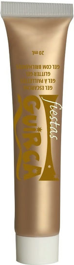 Farbe Wasserfarben Gesichtsbemalung Make-up Gold