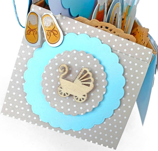 Wooden Shapes Baby Shower First Birthday 40pcs
