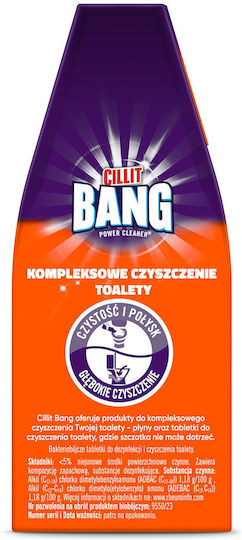 Cillit Bang Gel Καθαρισμού Λεκάνης 6x160gr 6x750ml
