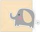 Elephant Baby Invitations Envelopes 6 Pcs