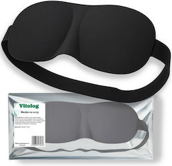 Vitolog Schlafmaske Aus Polyester Schwarze Vitolog Schlafmaske Aus Polyester Schwarze