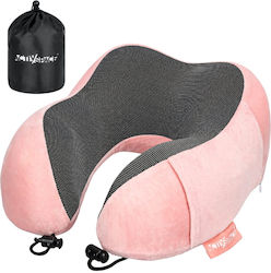 Activ Space Travel Pillow Memory Foam Pink