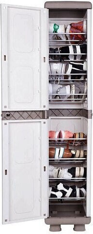 Plastic Shoe Rack 179x36x44 cm Plastic Shoe Rack 179x36x44 cm