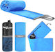 Activ Space Microfiber Body Towel Blue 180x90cm