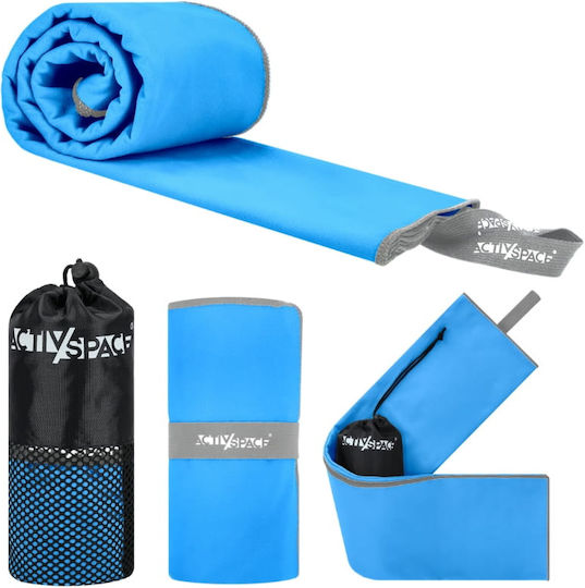Activ Space Микрофибърна Кърпа За Body Синя 130x75см