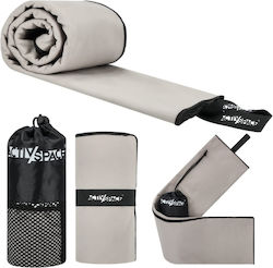 Activ Space Πετσέτα Microfiber Σώματος Γκρι