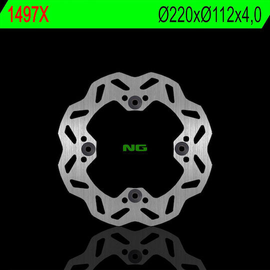 Ng Rear Brake Disc Wave Sherco 250 300 450 2014-2020 220mm