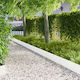 vidaXL Metal Garden Hedge in White Color 1m x 2...