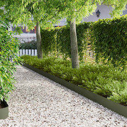 vidaXL Μεταλλική Μπορντούρα Κήπου 1m x 20cm 20τμχ