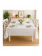 Pucioasa Cotton Tablecloth Grey Dots 140x180cm