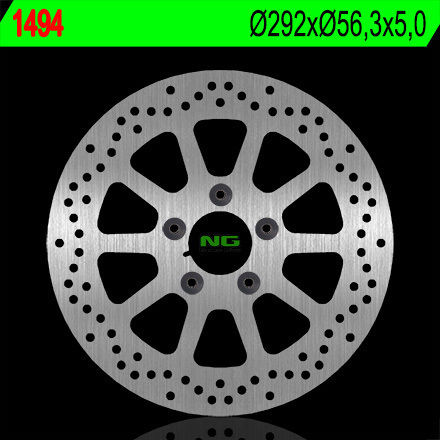 Ng Front Brake Disc Harley Davidson 292mm Models 750-1600