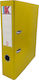 Kbk-PBS Bogen Ringordner A4/75mm Gelb 200-0028
