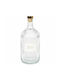 Sticlă De Apă Din Sticlă Cu Capac Șurub Auriu 1000ml