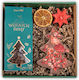 Gift Set In A Box Christmas Santa Claus Gift Coffee Chocolate Box